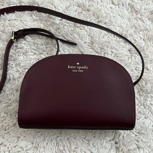 Kate Spade Deep Burgundy Crossbody Bag